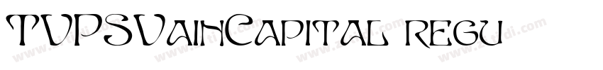 TVPSVainCapital regu字体转换